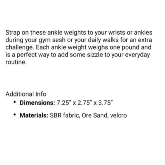 Adjustable Wrist / Ankle Training Weights + Hand Relief Set - Picture 8 of 8